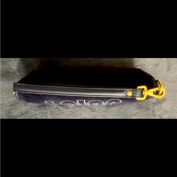 Juicy Couture Crown Tech Wristlet Navy Blue - Picture 7 of 8